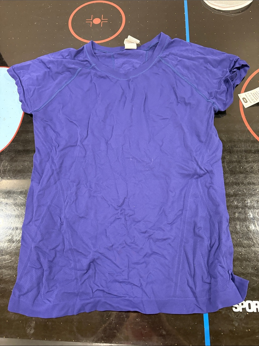 Fabletics Purple Short Sleeve Tee
